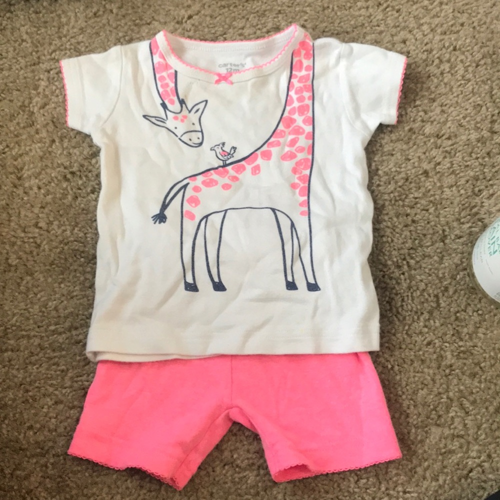 A shirt and short set